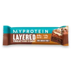 Myprotein Layered Protein Bar 60 g Triple Chocolate Fudge, Myprotein Layered Protein Bar 60 g Triple Chocolate Fudge  в интернет магазине Mega Mass