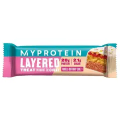Myprotein Layered Protein Bar 60 g Vanilla Birthday Cake, Myprotein Layered Protein Bar 60 g Vanilla Birthday Cake  в интернет магазине Mega Mass