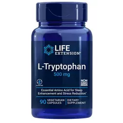 Life Extension L-Tryptophan 500 mg 90 caps, Life Extension L-Tryptophan 500 mg 90 caps  в интернет магазине Mega Mass