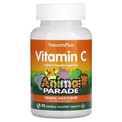 Nature's Plus Animal Parade Vitamin C 90 tabs Orange, image 