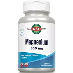 KAL Magnesium 500 mg 60 tabs, KAL Magnesium 500 mg 60 tabs  в интернет магазине Mega Mass