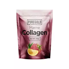 PureGold Marine Collagen 150 g, Фасовка: 150 g, Вкусы: Raspberry / Малина, PureGold Marine Collagen 150 g, Фасовка: 150 g, Вкусы: Raspberry / Малина  в интернет магазине Mega Mass