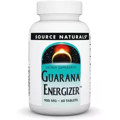 Source Naturals Guarana Energizer 900 mg 60 tabs, Source Naturals Guarana Energizer 900 mg 60 tabs  в интернет магазине Mega Mass