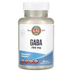 KAL Gaba 750 mg 90 tabs, KAL Gaba 750 mg 90 tabs  в интернет магазине Mega Mass