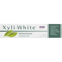 NOW Xyli White Cinnafresh Toothpaste Gel 181 g, Вкусы: Refreshmint / Свежая Мята, NOW Xyli White Cinnafresh Toothpaste Gel 181 g, Вкусы: Refreshmint / Свежая Мята  в интернет магазине Mega Mass