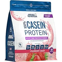Applied Nutrition 100% Casein 900 g, Фасовка: 900 g, Вкусы: Strawberry Cream / Клубничный Крем, Applied Nutrition 100% Casein 900 g, Фасовка: 900 g, Вкусы: Strawberry Cream / Клубничный Крем  в интернет магазине Mega Mass