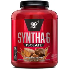 BSN Syntha-6 Isolate 1820 g, Фасовка: 1820 g, Вкусы: Chocolate Peanut Butter / Шоколад с Арахисовой Пастой, BSN Syntha-6 Isolate 1820 g, Фасовка: 1820 g, Вкусы: Chocolate Peanut Butter / Шоколад с Арахисовой Пастой  в интернет магазине Mega Mass