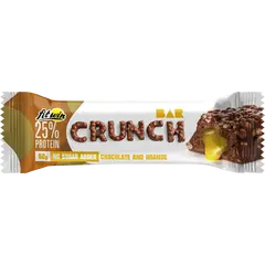 FitWin Crunch Bar (Без сахара) 50 g Chocolate & Orange, FitWin Crunch Bar (Без сахара) 50 g Chocolate & Orange  в интернет магазине Mega Mass