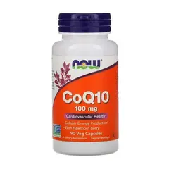 NOW CoQ10 100 mg 90 caps, Фасування: 90 caps, Концентрація: 100 mg, image 