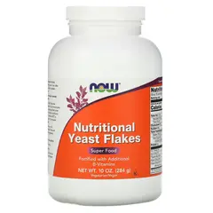 NOW Nutritional Yeast Flakes 284 g, NOW Nutritional Yeast Flakes 284 g  в интернет магазине Mega Mass