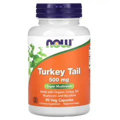 NOW Turkey Tail 500 mg 90 caps, NOW Turkey Tail 500 mg 90 caps  в интернет магазине Mega Mass