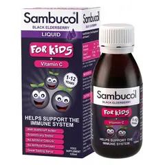 Sambucol Black Elderberry for kids 120 ml, Sambucol Black Elderberry for kids 120 ml  в интернет магазине Mega Mass