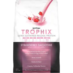 Syntrax Trophix 5.0 2270 g, Фасовка: 2270 g, Вкусы:  Strawberry / Клубника, Syntrax Trophix 5.0 2270 g, Фасовка: 2270 g, Вкусы:  Strawberry / Клубника  в интернет магазине Mega Mass