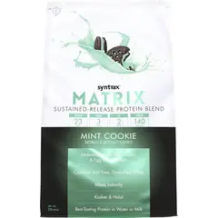 Syntrax Matrix 907 g, Фасовка: 907 g, Вкусы: Mint Cookie / Мятное Печенье, Syntrax Matrix 907 g, Фасовка: 907 g, Вкусы: Mint Cookie / Мятное Печенье  в интернет магазине Mega Mass