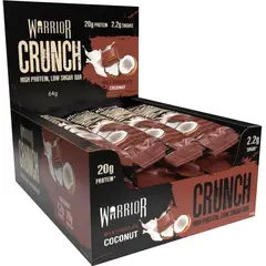 Warrior Crunch 64 g, Фасовка: 64 g, Вкусы: Chocolate Coconut / Шоколад Кокос, Warrior Crunch 64 g, Фасовка: 64 g, Вкусы: Chocolate Coconut / Шоколад Кокос  в интернет магазине Mega Mass