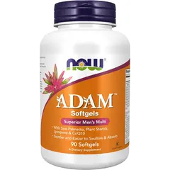 NOW Adam Superior Men's Multi 90 softgels, Фасування: 90 softgels, image 