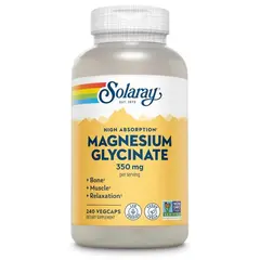 Solaray Magnesium Glycinate 350 mg 240 caps, Фасування: 240 caps, image 