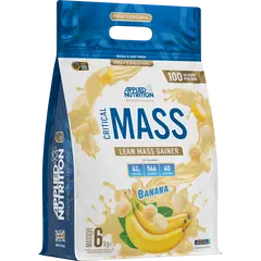 Applied Nutrition Critical Mass Professional 6000 g, Фасовка: 6000 g, Вкусы: Banana / Банан, Applied Nutrition Critical Mass Professional 6000 g, Фасовка: 6000 g, Вкусы: Banana / Банан  в интернет магазине Mega Mass