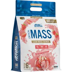 Applied Nutrition Critical Mass Professional 6000 g, Фасовка: 6000 g, Вкусы:  Strawberry / Клубника, Applied Nutrition Critical Mass Professional 6000 g, Фасовка: 6000 g, Вкусы:  Strawberry / Клубника  в интернет магазине Mega Mass