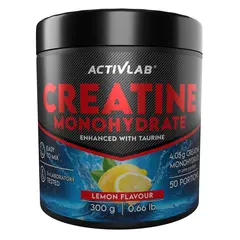 Activlab CS Creatine Monohydrate with Taurine 300 g, Фасування: 300 g, Смак: Lemon / Лимон, image 