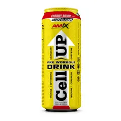 AmixPro CellUP Pre Workout 1/12 500 мл, Фасування: 500 ml, Смак: Cherry / Bишня, image 