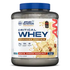 Applied Nutrition Critical Whey 2000 g, Фасування: 2000 g, Смак: White Choco Hazelnut / Білий Шоколад Фундук, image 