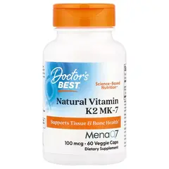 Doctor's Best Vitamin K2 MK-7 with MenaQ7 100 mcg 60 caps, image 