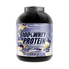 IronMaxx 100% Whey Protein 2350 g, Фасовка: 2000 g, Вкусы: Blueberry Cheeseceke / Черничный Чизкейк, IronMaxx 100% Whey Protein 2350 g, Фасовка: 2000 g, Вкусы: Blueberry Cheeseceke / Черничный Чизкейк  в интернет магазине Mega Mass