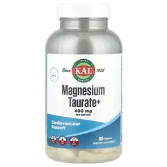 KAL Magnesium Taurate+ 400 mg 180 tabs, Фасовка: 180 tabs, KAL Magnesium Taurate+ 400 mg 180 tabs, Фасовка: 180 tabs  в интернет магазине Mega Mass