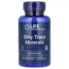 Life Extension Only Trace Minerals 90 caps, image 