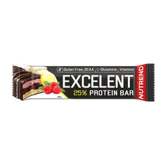 Nutrend Excelent Bar 85 g Lemon Curd Raszberry Cranberry, Nutrend Excelent Bar 85 g Lemon Curd Raszberry Cranberry  в интернет магазине Mega Mass