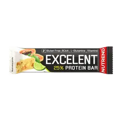 Nutrend Excelent Bar 85 g Lime Papaya, Nutrend Excelent Bar 85 g Lime Papaya  в интернет магазине Mega Mass