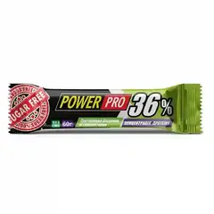 Power Pro Protein Bar 36% 60 g Орех без сахара, Power Pro Protein Bar 36% 60 g Орех без сахара  в интернет магазине Mega Mass