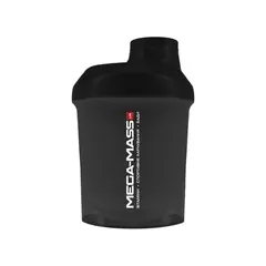 Shaker Mega-mass.ua Wave Nano 300 ml Black Smoked, image 