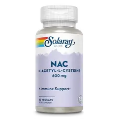 Solaray NAC 600 mg 60 caps, Solaray NAC 600 mg 60 caps  в интернет магазине Mega Mass