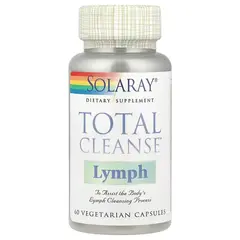 Solaray Total Cleanse Lymph 60 vegcaps, image 
