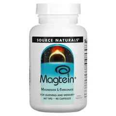 Source Naturals Magtein 667 mg 90 caps, image 