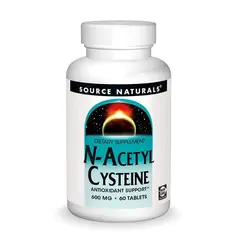 Source Naturals NAC 600 mg 60 tabs, Фасовка: 60 tabs, Концентрация: 600 mg, Source Naturals NAC 600 mg 60 tabs, Фасовка: 60 tabs, Концентрация: 600 mg  в интернет магазине Mega Mass