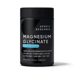 Sport Research Magnesium Glucinate 160 mg 60 sofgels, image 