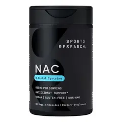 Sport Research NAC 600 mg 90 caps, Sport Research NAC 600 mg 90 caps  в интернет магазине Mega Mass