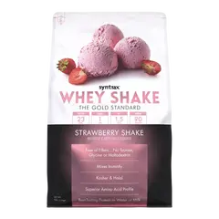 Syntrax Whey Shake 2270 g, Фасування: 2270 g, Смак:  Strawberry / Полуниця, image 