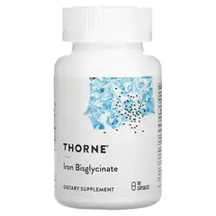 Thorne Iron Bisglycinate 60 caps, image 