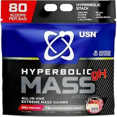 USN Hyperbolic gH Mass 6000 g, Фасування: 6000 g, Смак: Strawberry Chescake / Полуничний Ческейк, image 