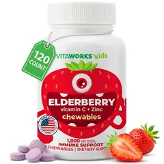 VitaWorks Immune Support 120 chewables Mixed Berry, VitaWorks Immune Support 120 chewables Mixed Berry  в интернет магазине Mega Mass