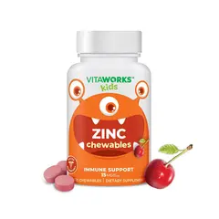 Vitaworks Zinc 15 mg 120 Chewables, Vitaworks Zinc 15 mg 120 Chewables  в интернет магазине Mega Mass