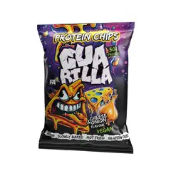 Fitness Authority Guarilla Protein Chips 60 g Cheese&Onion, Fitness Authority Guarilla Protein Chips 60 g Cheese&Onion  в интернет магазине Mega Mass