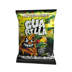 Fitness Authority Guarilla Protein Chips 60 g Tomato & Basil, Fitness Authority Guarilla Protein Chips 60 g Tomato & Basil  в интернет магазине Mega Mass