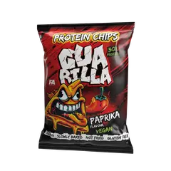 Fitness Authority Guarilla Protein Chips 60 g Paprika, Fitness Authority Guarilla Protein Chips 60 g Paprika  в интернет магазине Mega Mass