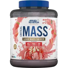 Applied Nutrition Critical Mass Professional 2400 g, Фасовка: 2400 g, Вкусы:  Strawberry / Клубника, Applied Nutrition Critical Mass Professional 2400 g, Фасовка: 2400 g, Вкусы:  Strawberry / Клубника  в интернет магазине Mega Mass