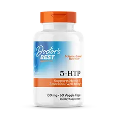 Doctor's Best 5-HTP 100 mg 60 veg caps, Doctor's Best 5-HTP 100 mg 60 veg caps  в интернет магазине Mega Mass
